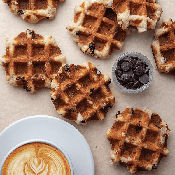 Belgian Liege Waffles - Chocolate Chip