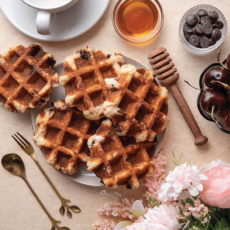 Belgian Liege Waffles - Assorted Pack