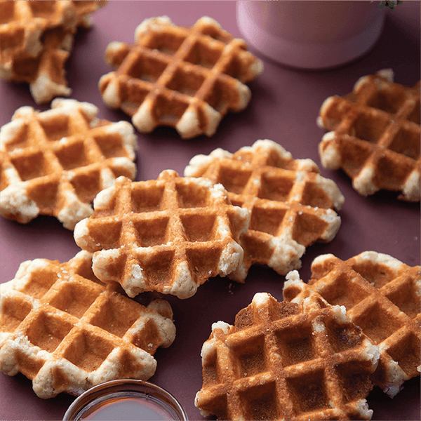 Belgian Liege Waffles - Vanilla