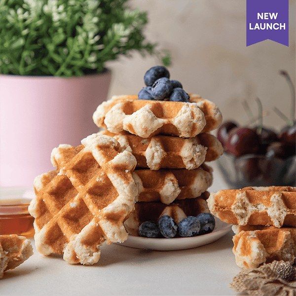 Belgian Liege Waffles - Vanilla