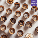 Crispy Cups - Almond & Peanut Praline