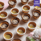 Crispy Cups - Pistachio & Cashew Praline
